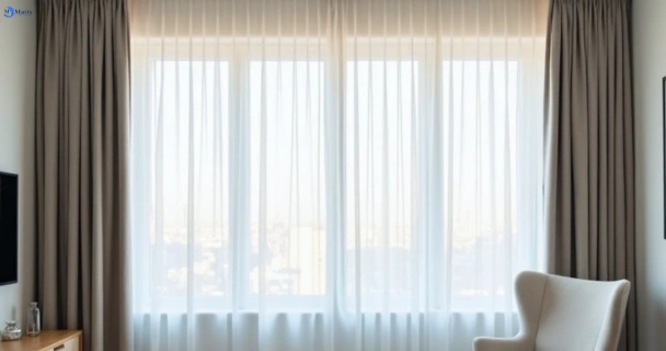 Restored vibrant drapes in tamborine QLD after Matty Curtain Cleaning